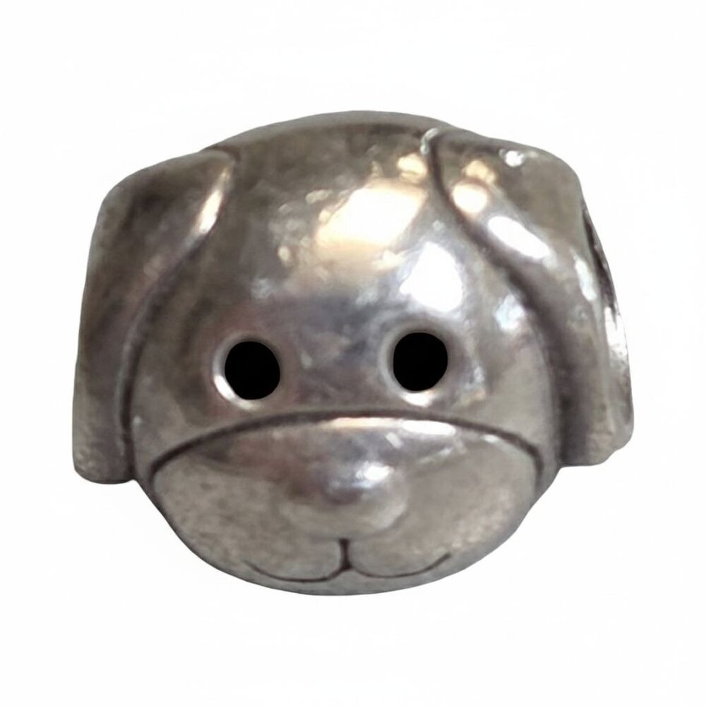 Pandora Devoted Dog Charm in Sterling Silver